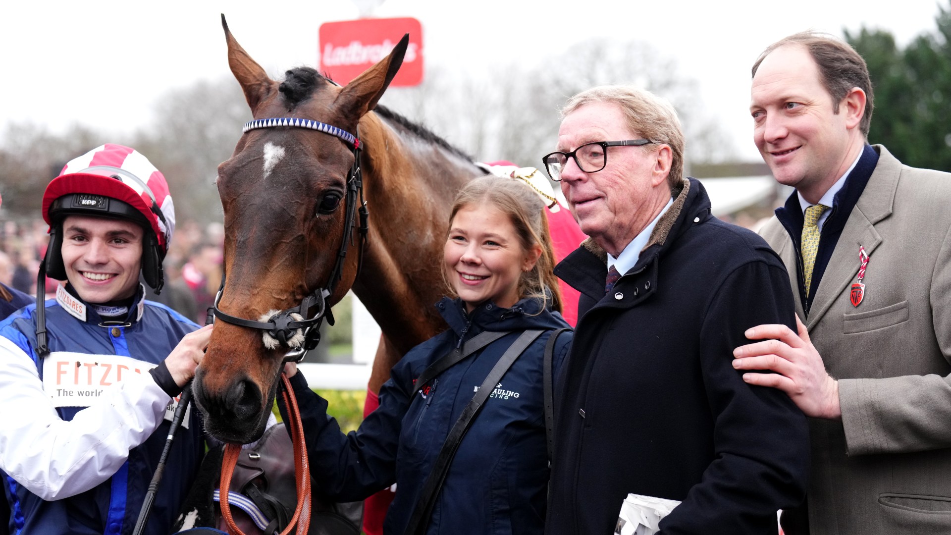 Harry Redknapp was over the moon... and now it's straight to Cheltenham with The Jukebox Man