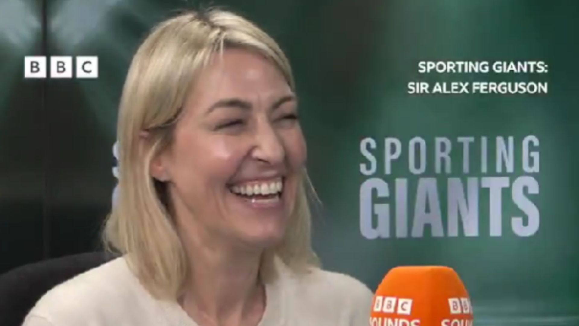 New Match of the Day host Kelly Cates reveals the two-word greeting she got first time she interviewed Sir Alex Ferguson