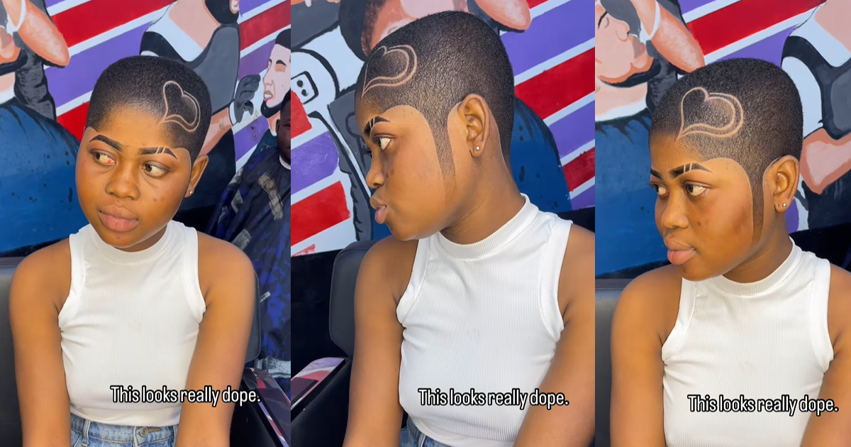 Barber Shows Off His Skills With Creative Hairstyle (VIDEO)