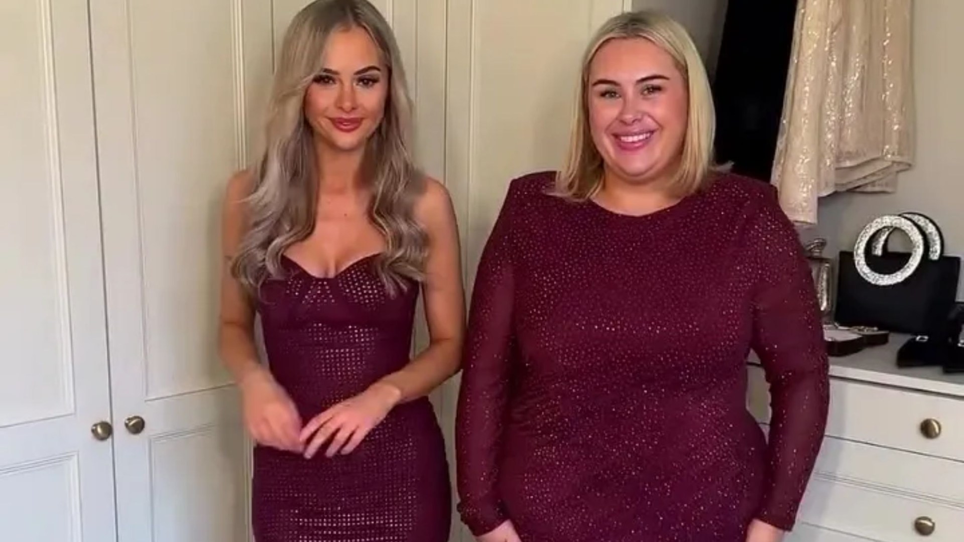 I’m a size six & my bestie is a 22 - we’ve found gorgeous New Year’s Eve dresses that are so flattering