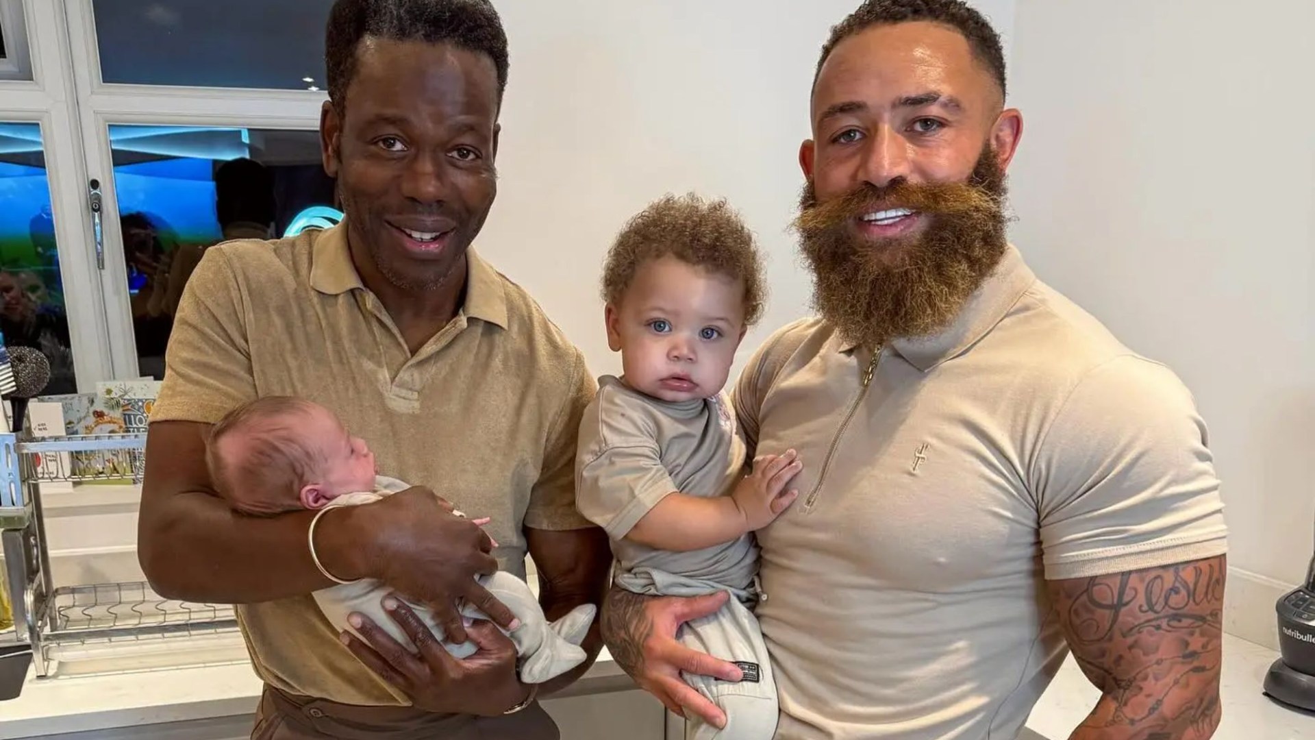 Ashley Cain's fans spot 'unbelievable' detail in his family snaps as he reunites with his two baby sons over Christmas