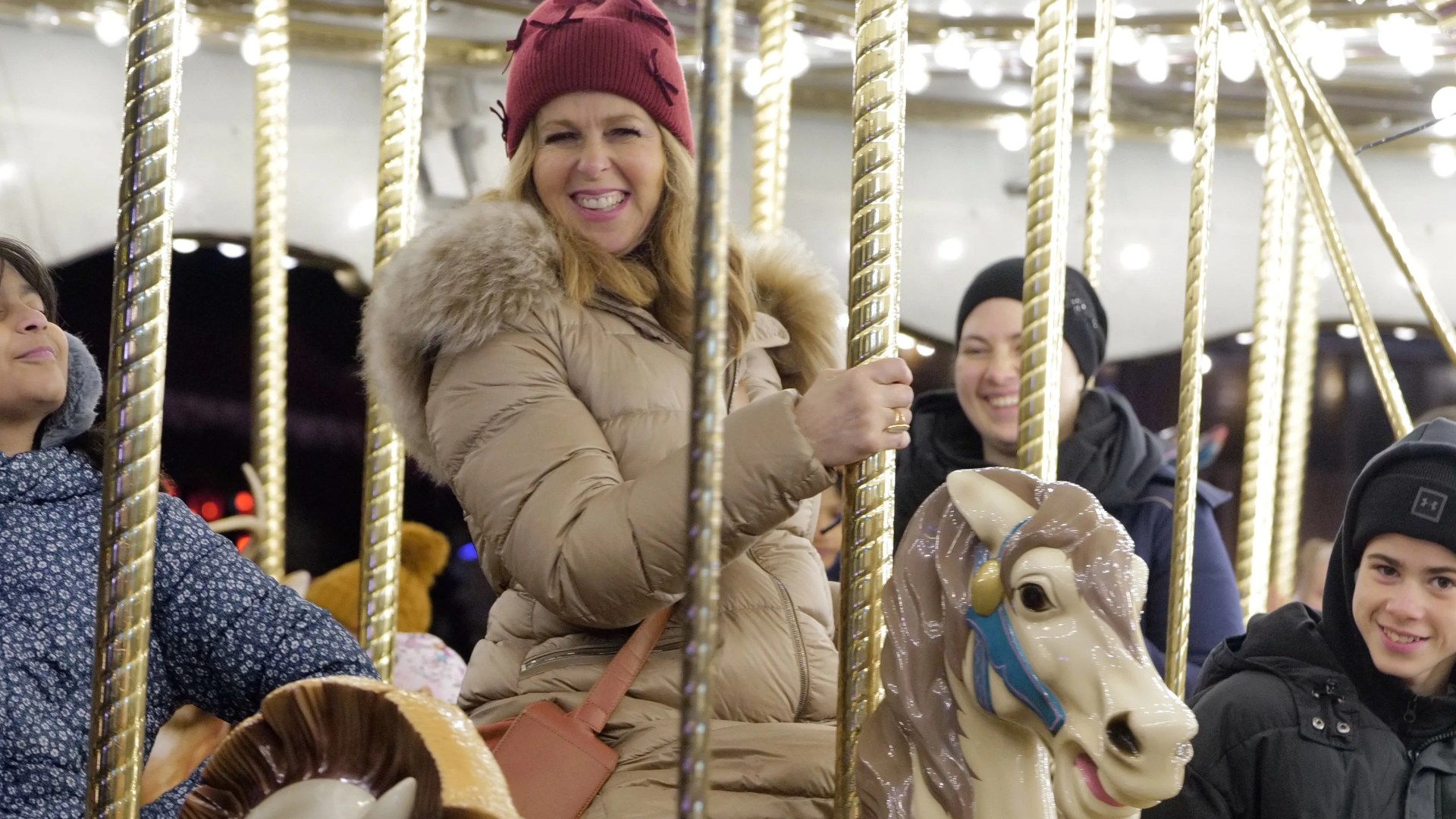 Kate Garraway enjoys family day -out at Winter Wonderland after first Christmas without Derek