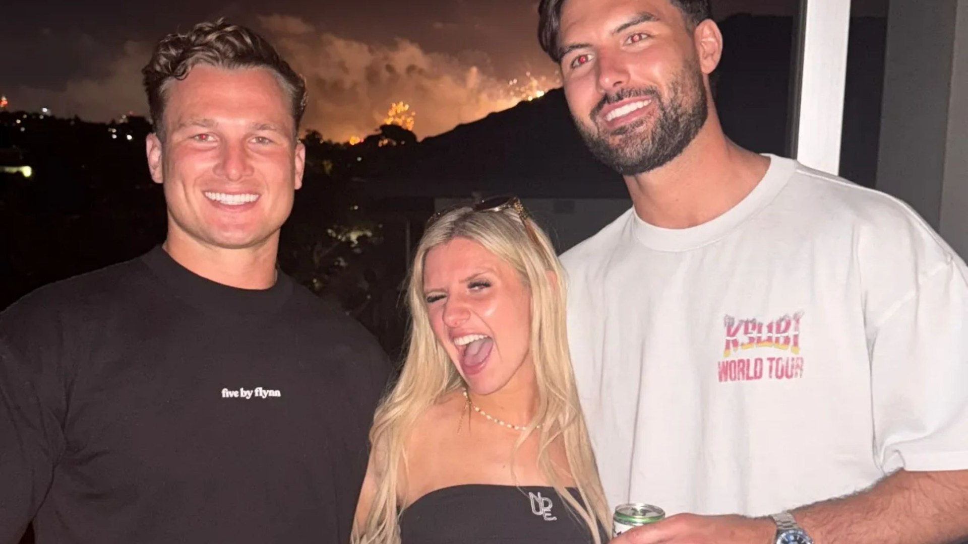 Love Island stars kick off boozy New Year’s Eve celebrations as they count down to 2025