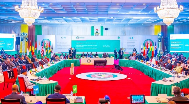 AES Countries Top Agenda As Tinubu Chairs 66th ECOWAS Ordinary Summit In Abuja