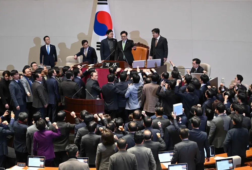 BREAKING: South Korean lawmakers impeach Acting President Han Duck-Soo