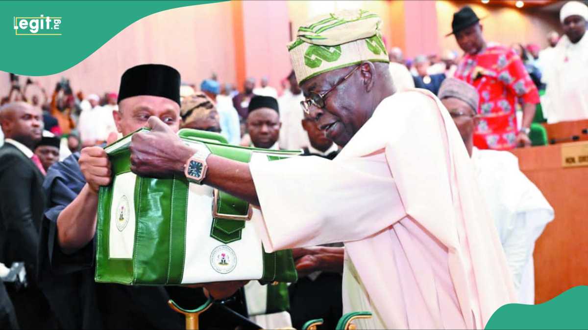 Barkwancin Tinubu Yayin Gabatar da kasafin 2025 Ya Jawo Ihu a Majalisa