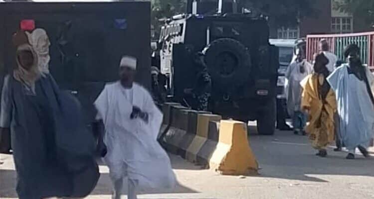 [Breaking] Sanusi's Palace Barricade: 'We Know It Is Only From Abuja They Can Give That Order'