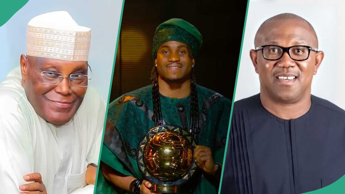 CAF Awards: Atiku, Peter Obi React As Lookman Wins African Player of the Year