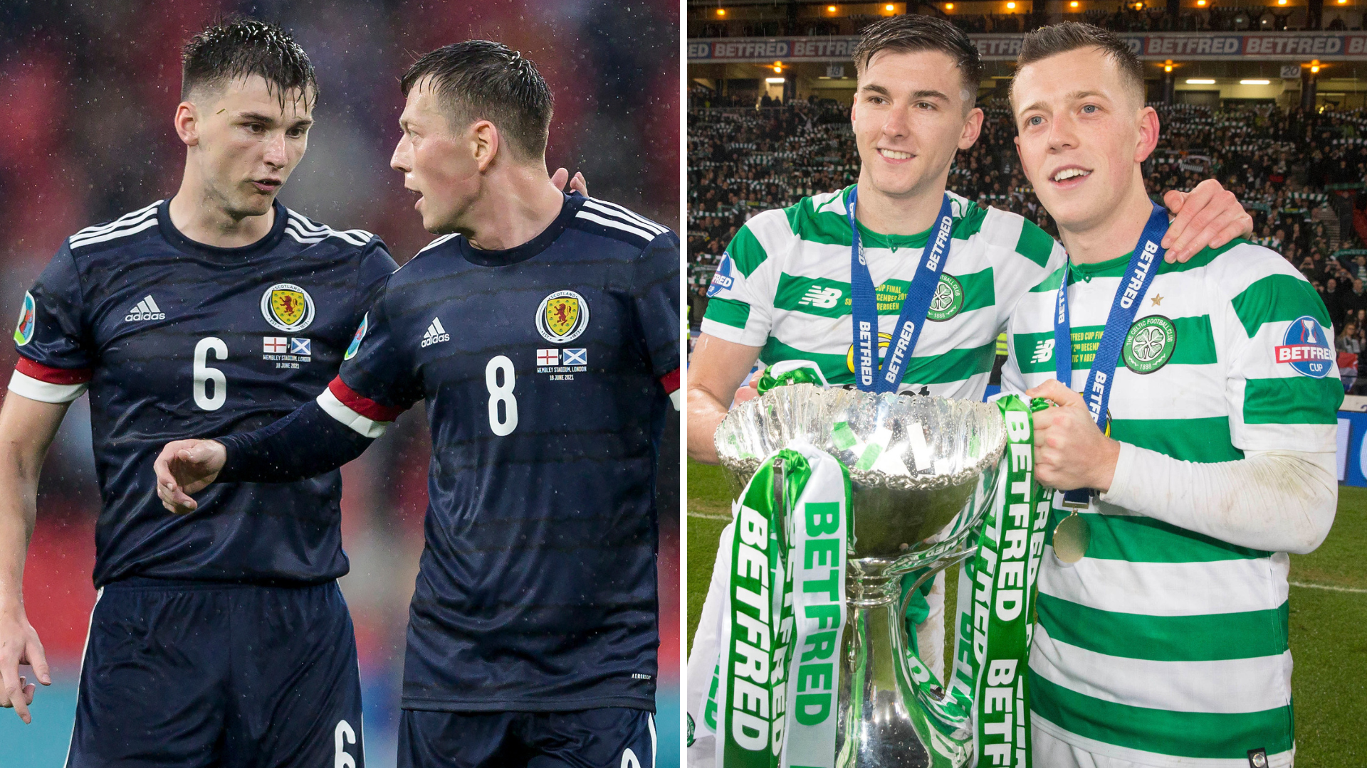 Celtic skipper Callum McGregor ramps up Kieran Tierney return talks as he declares 'I've been in war with him'