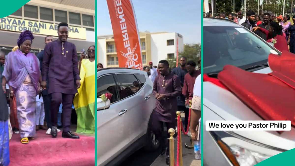 Church Members Raise Money and Gift Pastor Brand New Car on His 40th Birthday, Video Excites People