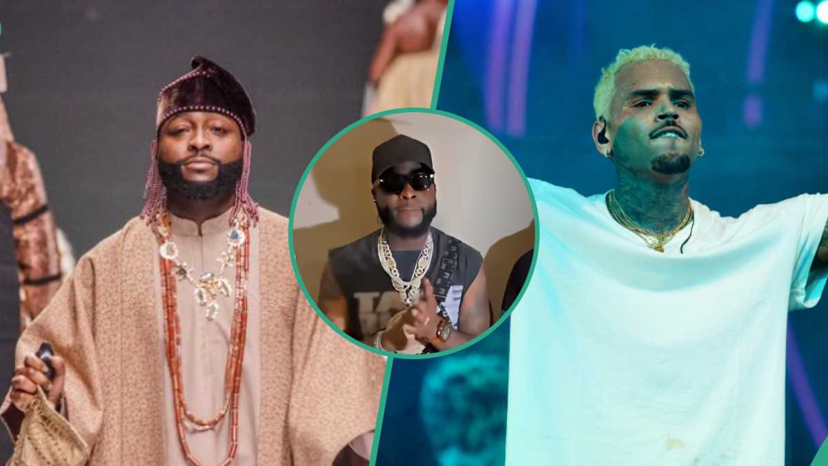 Davido arrives South Africa after India to support Chris Brown’s concert: “OBO no dey Taya ?”