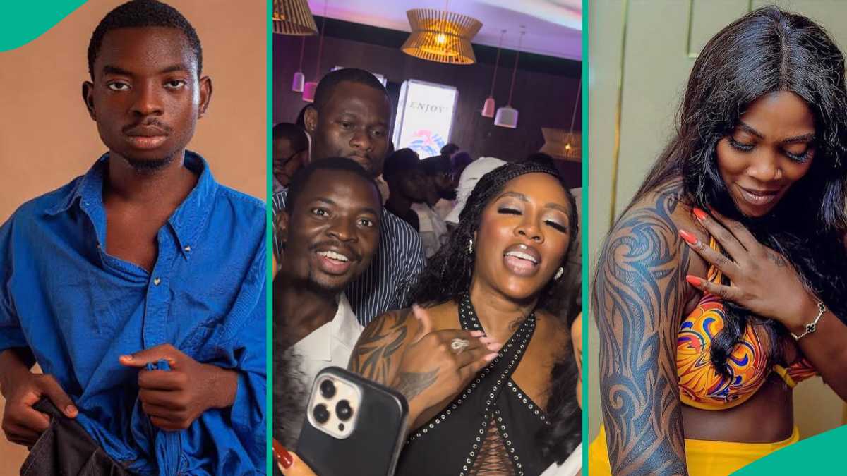 Drama As Erekere Links Up With Tiwa Savage at a Party, ‘Steals’ Her Tattoos: “She Don Lose Guard”