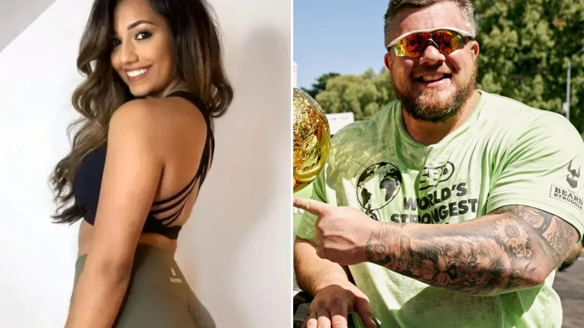 Europe's Strongest Man Luke Stoltman's wife in tears as she makes emotional confession over hubby's 'affair'