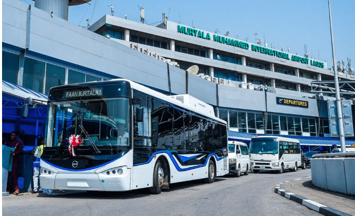 FAAN Reveals Those Expected To Use Newly Inaugurated CNG-powered Buses At Lagos Airport