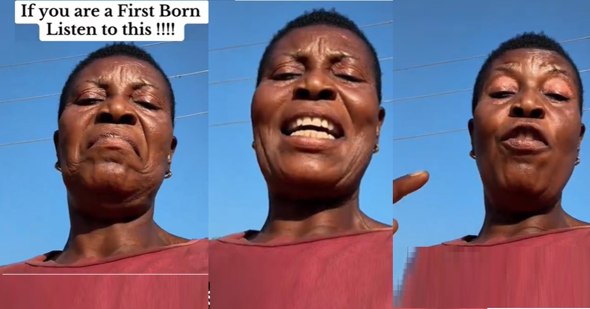 “If you are a firstborn or third born, automatically you are in tr0uble” – Woman says (VIDEO)