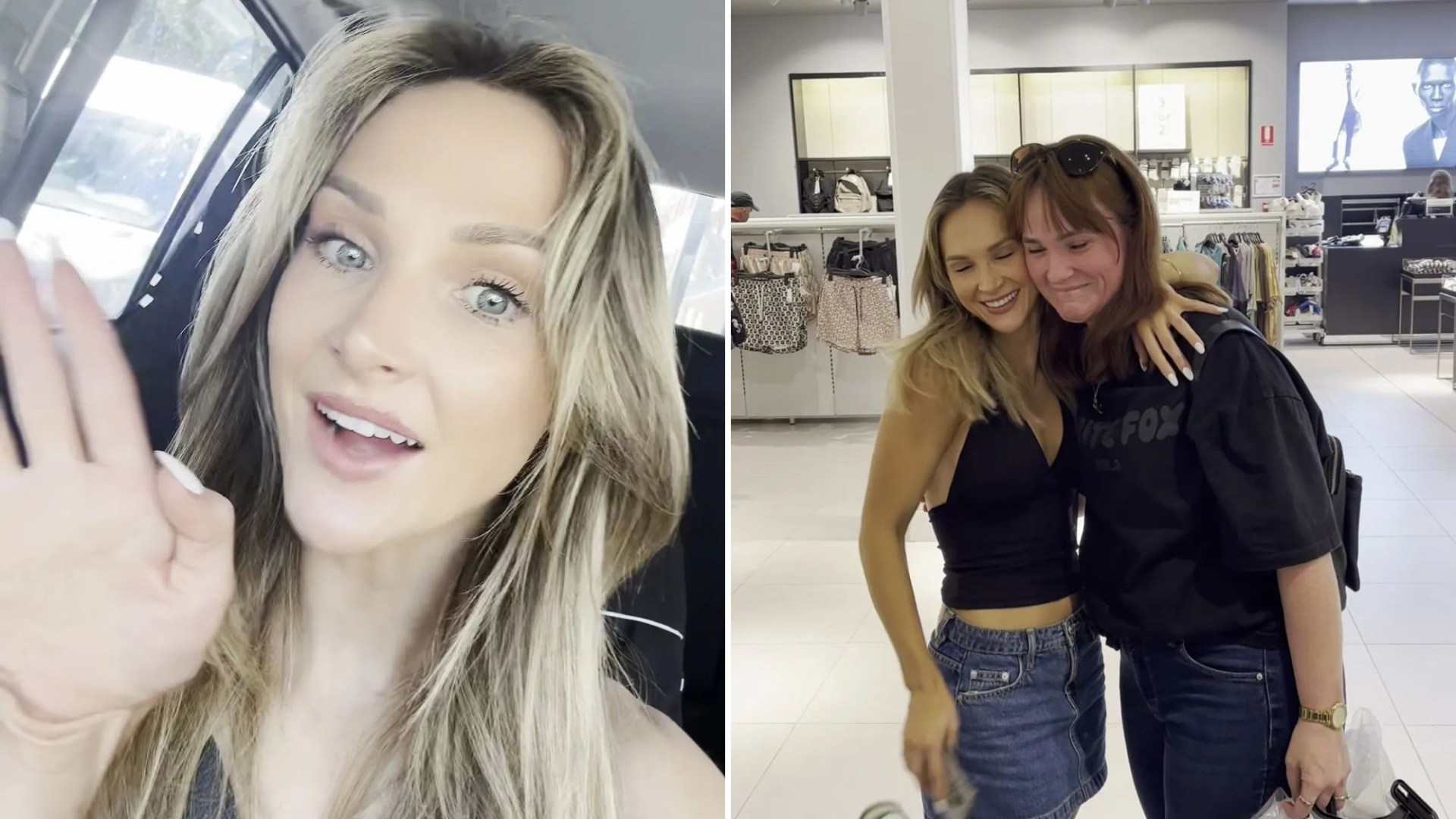 Jessie from Love Island’s mum looks ‘younger than her’ say fans as she surprises her in Australia in emotional video