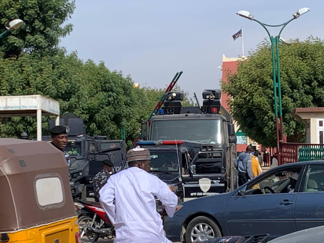 Kano Now Calm After Blockade Of Emir Sanusi's Palace