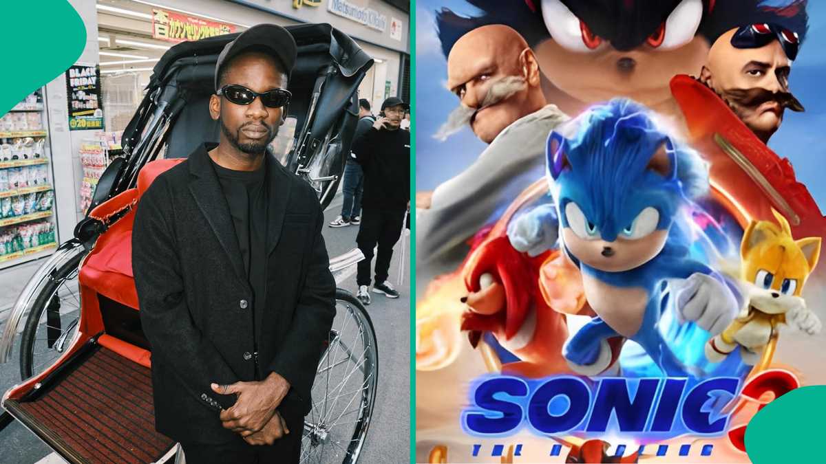 Mr Eazi's 'London Town' Featured in The Movie 'Sonic 3', Impresses Many: "E just dey pack am lowkey"