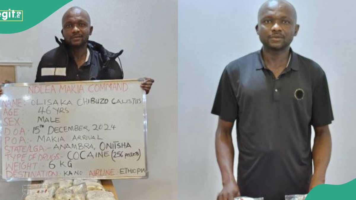 NDLEA Thwarts Drug Trafficking as Businessman Caught with C0caine at Kano Airport