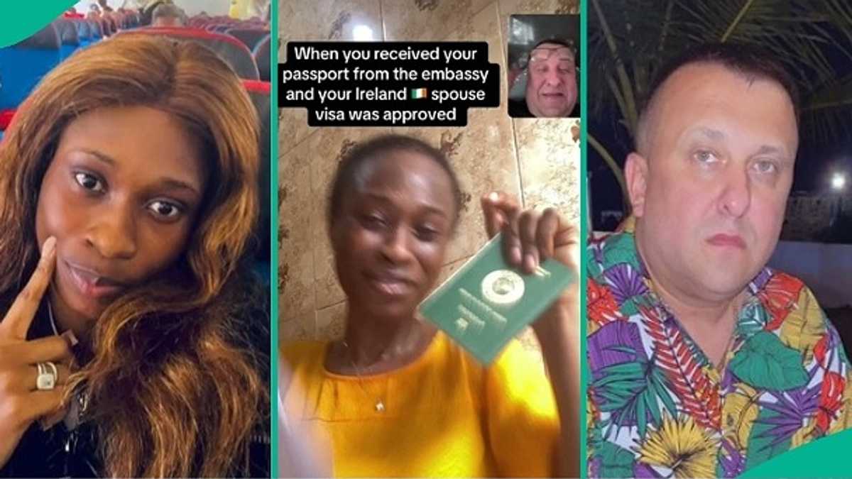 Nigerian Lady Who's In Relationship With Irish Partner Rejoices as His Visa Gets Approved