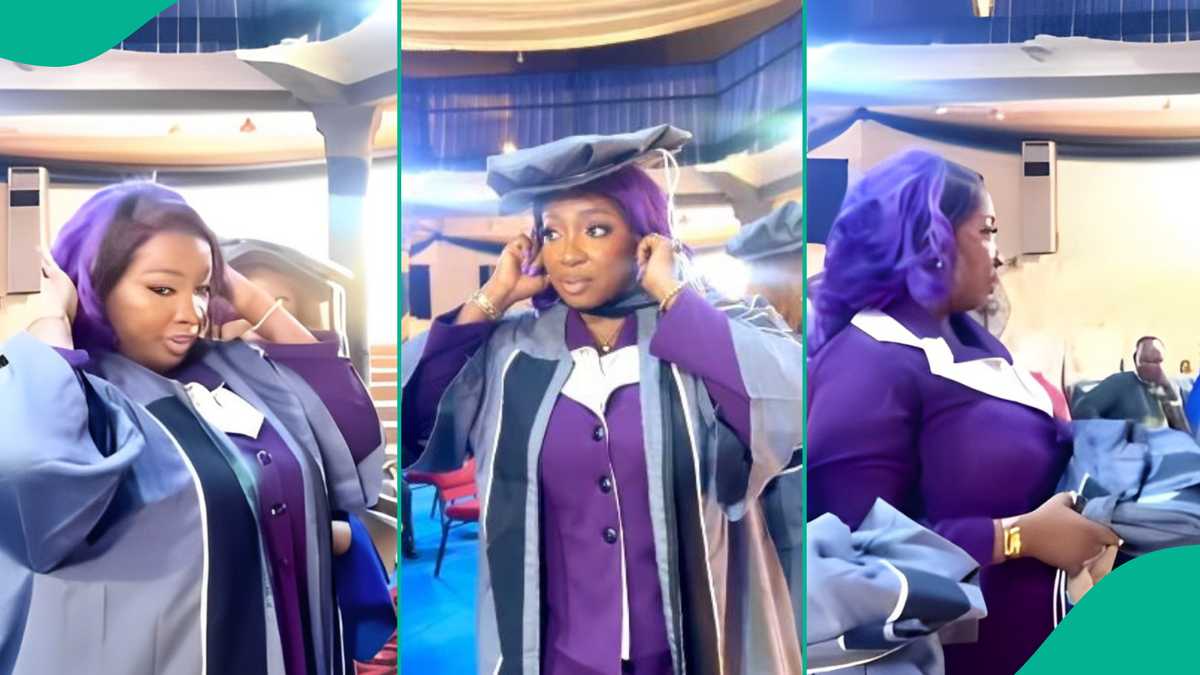 Nollywood Actress Anita Joseph Bags Doctorate Degree, Brags About New Title, Clip Trends: Congrats"