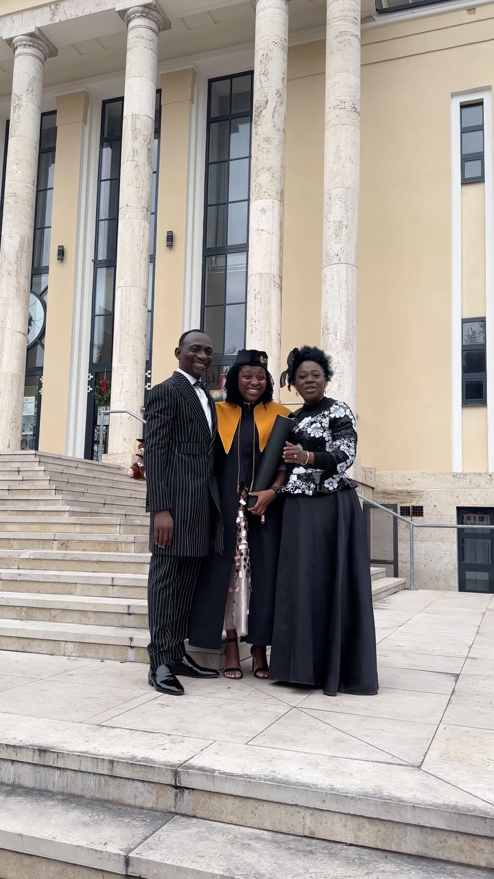 Pastor Paul Enenche, wife celebrate as daughter becomes a doctor