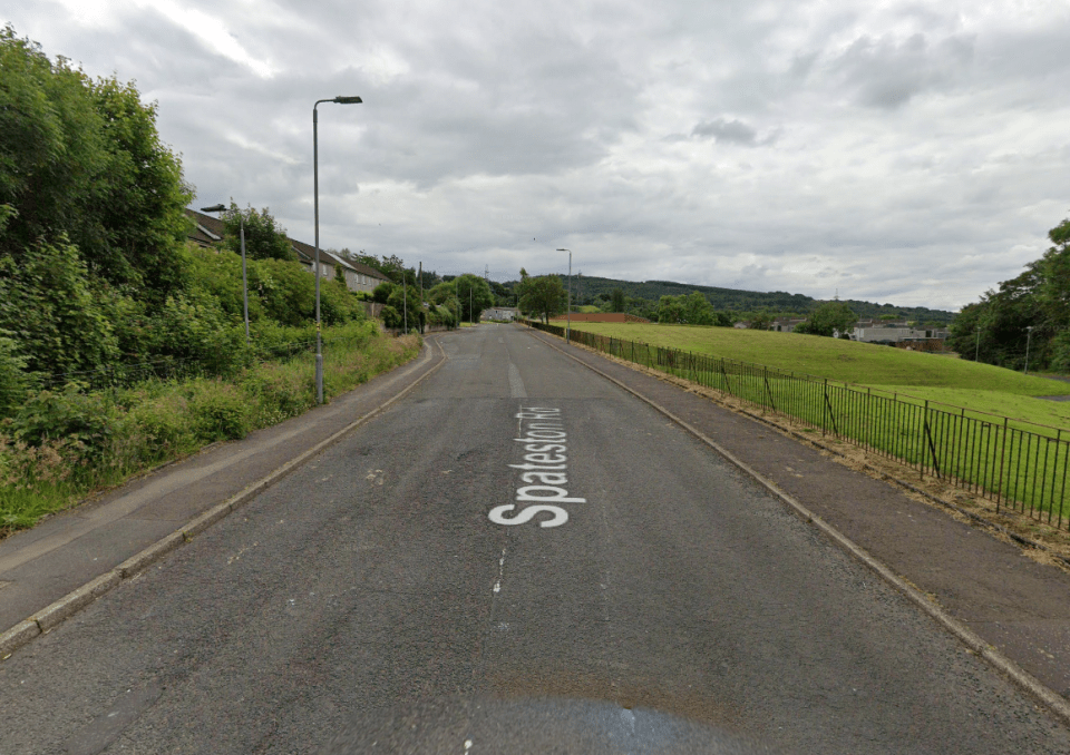 The elderly man was attacked at an underpass near Spateston Road in Johnstone