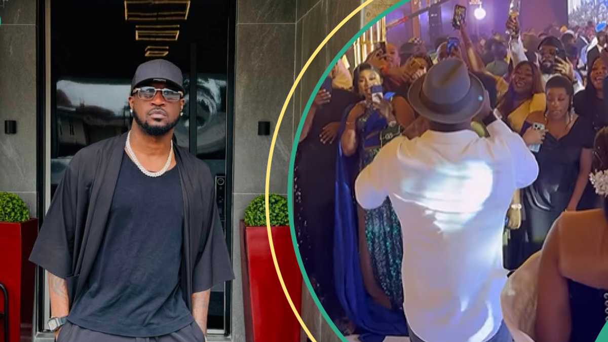 Peter Okoye Thrills Wedding Guests With Winning Hit Song, Clip Melts Hearts: “Christmas Carol”