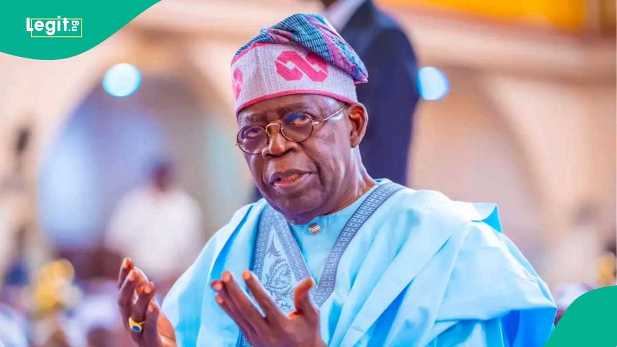 President Tinubu Visits Mother's House in Ikeja After Jumat Prayer, Video Surfaces