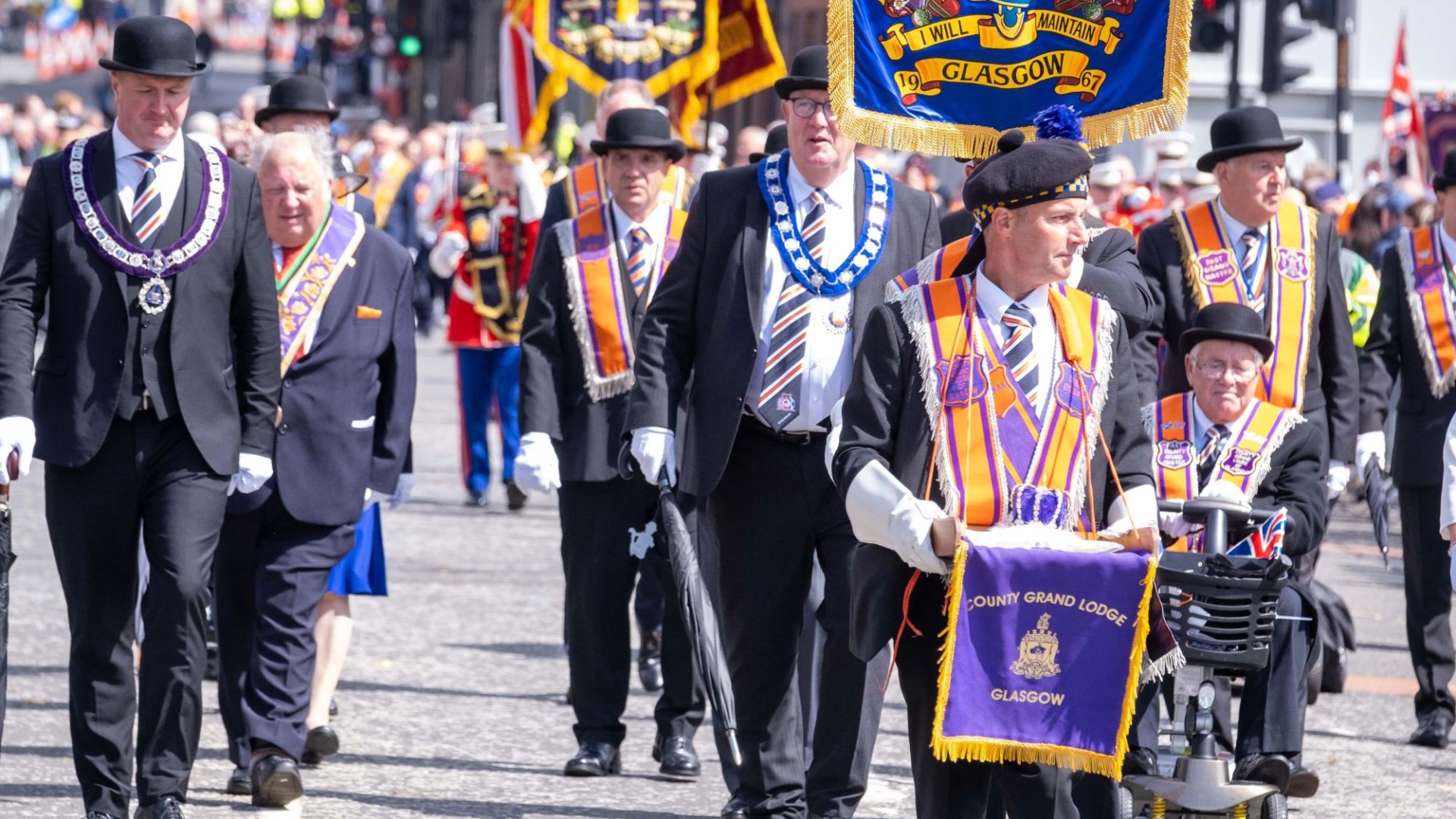 Scots Orangemen left stunned after The Queen describes their parading as ‘silly marching business’