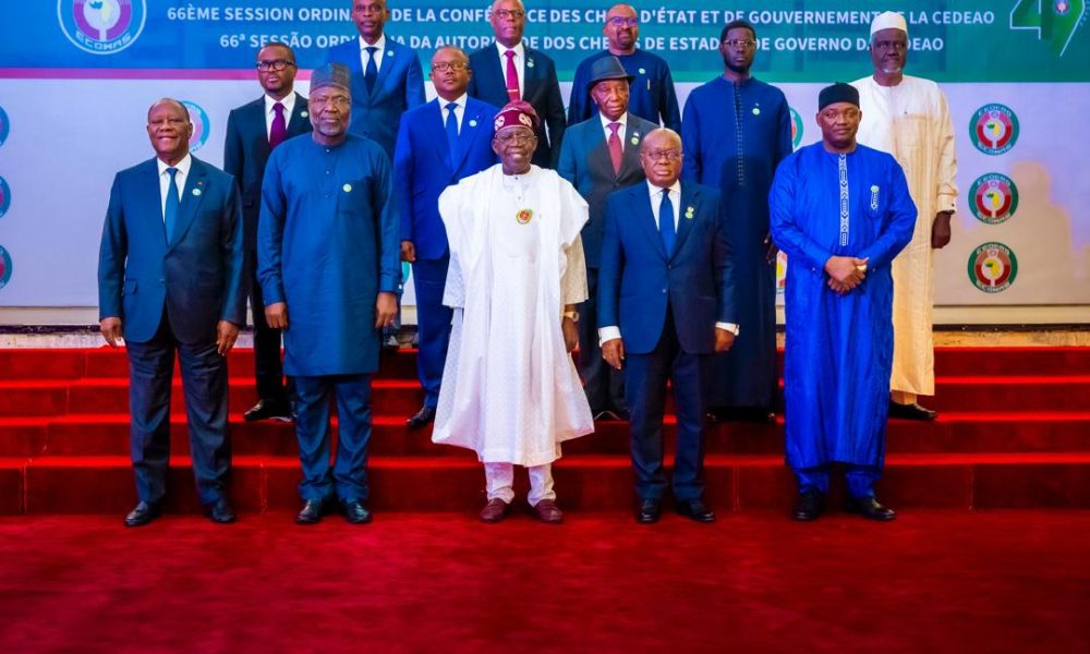 Tinubu Presides Over 66th ECOWAS Summit In Abuja