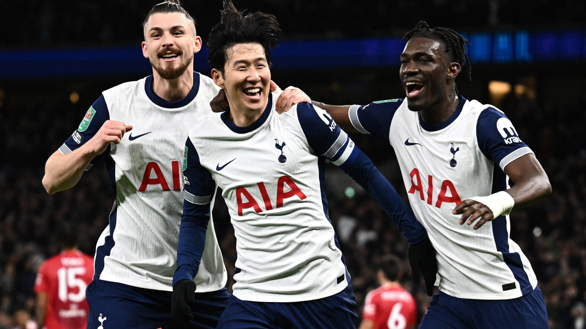 Tottenham 4-3 Man Utd LIVE RESULT: Spurs secure spot in Carabao Cup semi-final despite nervy end to frantic clash