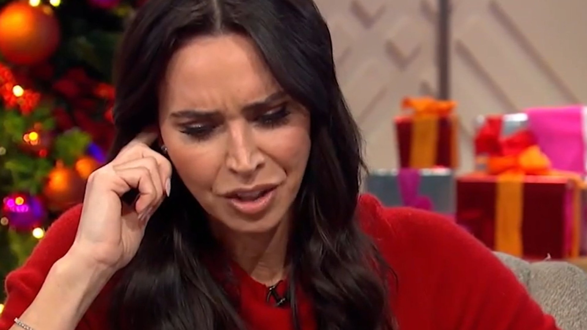 Watch dramatic moment Christine Lampard halts show and says 'there's an intruder' as alarm sounds on Lorraine