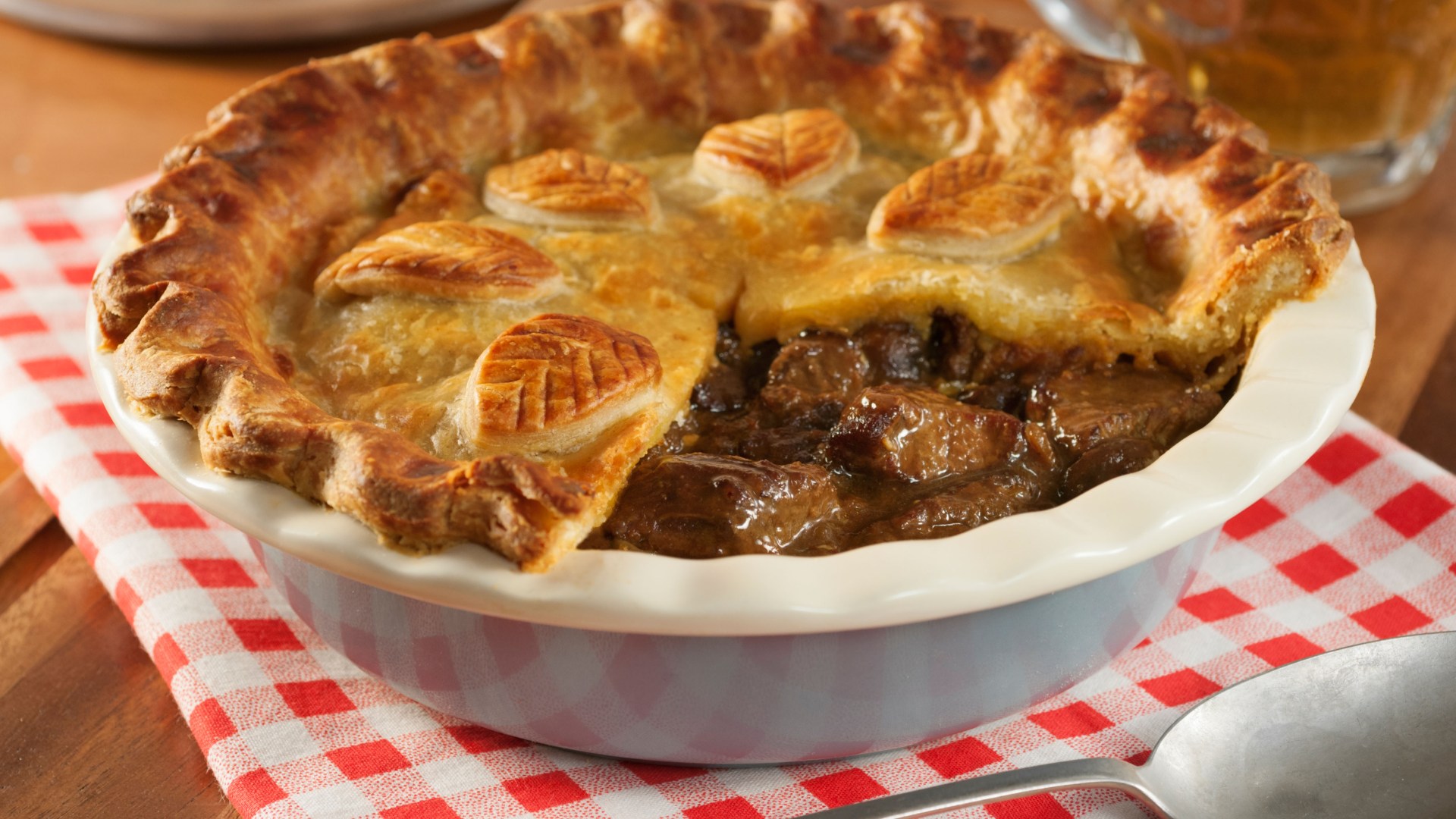 The one-second step you must carry out to avoid a soggy bottom on your New Year's steak pie