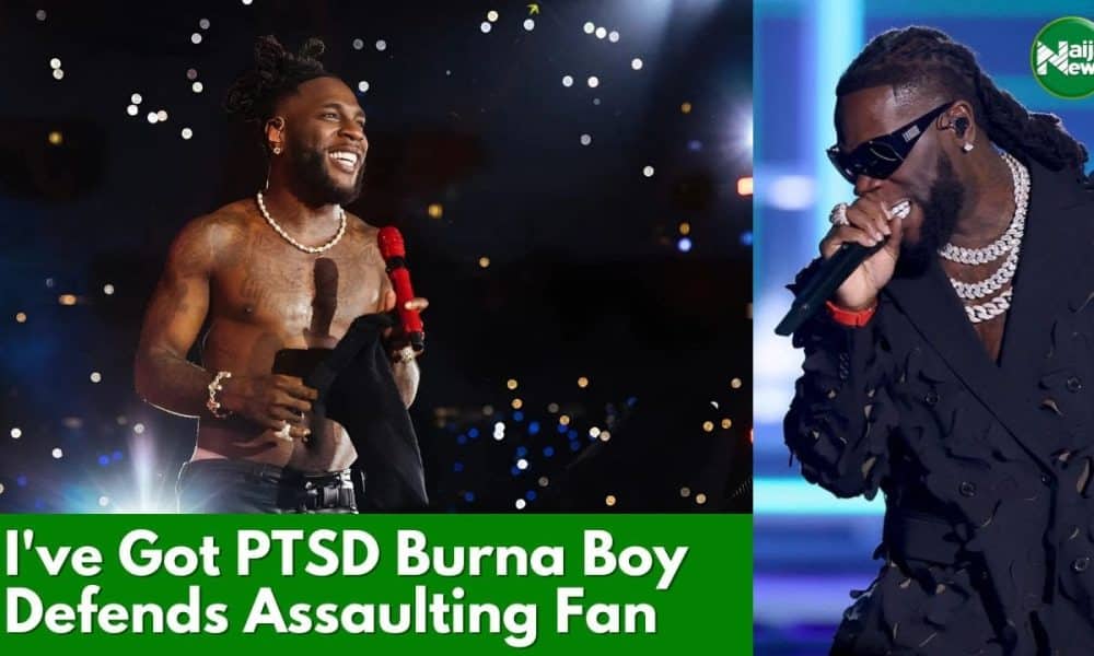 I’ve Got PTSD – Burna Boy Defends Assaulting Fan At Lagos Show