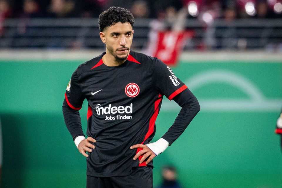 Omar Marmoush of Eintracht Frankfurt is one £50m target for the Cityzens