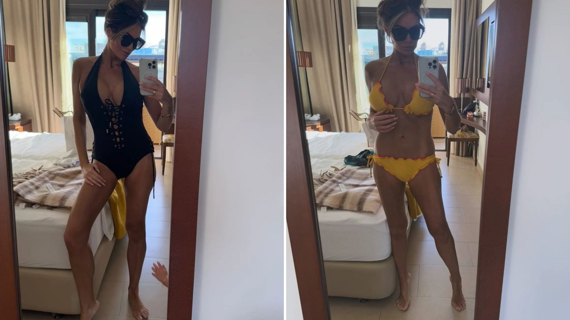 Amy Childs shows off incredible weight loss in a bikini but cruel trolls accuse her of ‘using Ozempic’