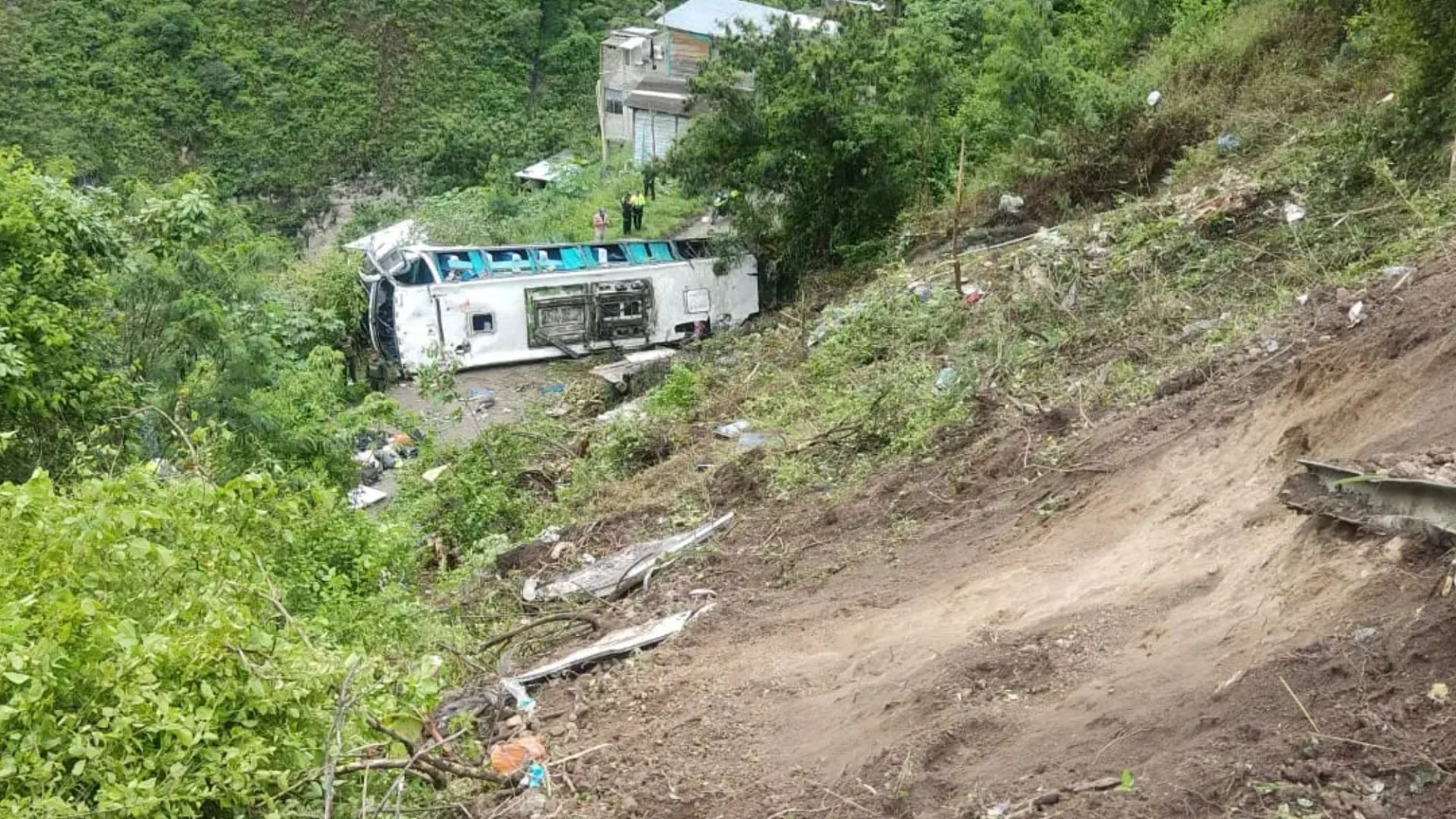 At least 12 dead and 30 injured after packed tourist bus plunges into 160ft gorge in Colombia – The Scottish Sun