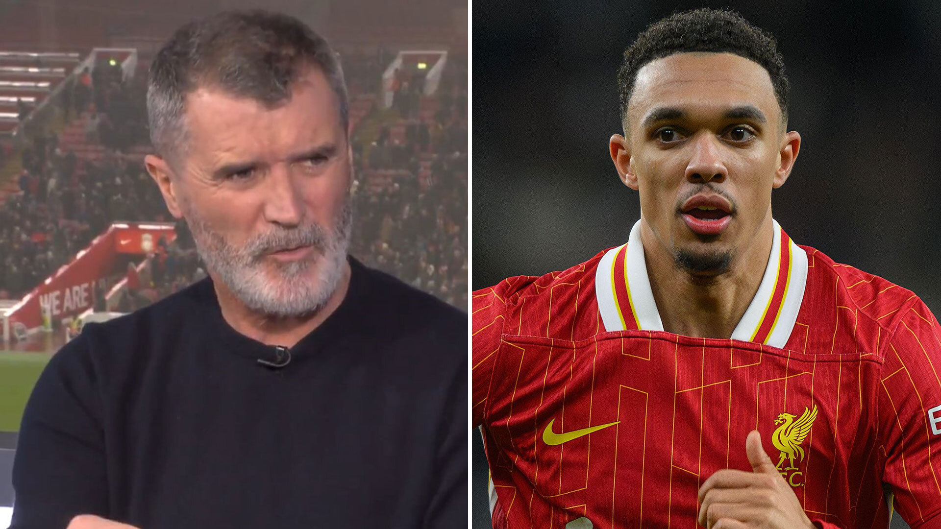 'He's going to Tranmere after this' - Roy Keane rips into Trent Alexander-Arnold after 'school boy' defending vs Man utd