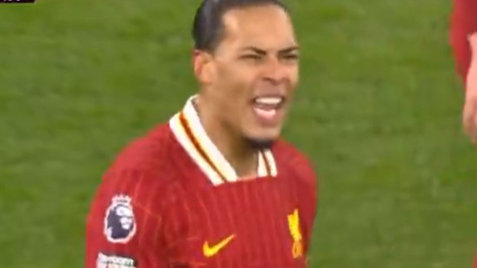 Virgil van Dijk caught 'screaming' at Trent Alexander-Arnold after Liverpool star's disasterclass vs Man Utd