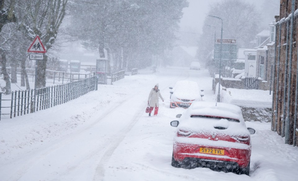 The Met Office has warned the cold snap is set to continue this week