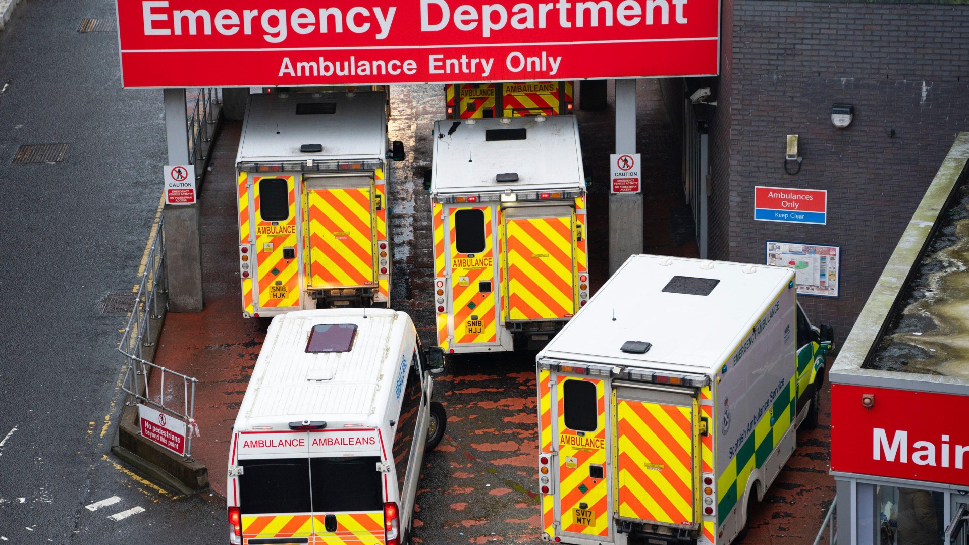 Scots' A&E waits over Christmas period 'among worst ever' as flu spike decimates NHS