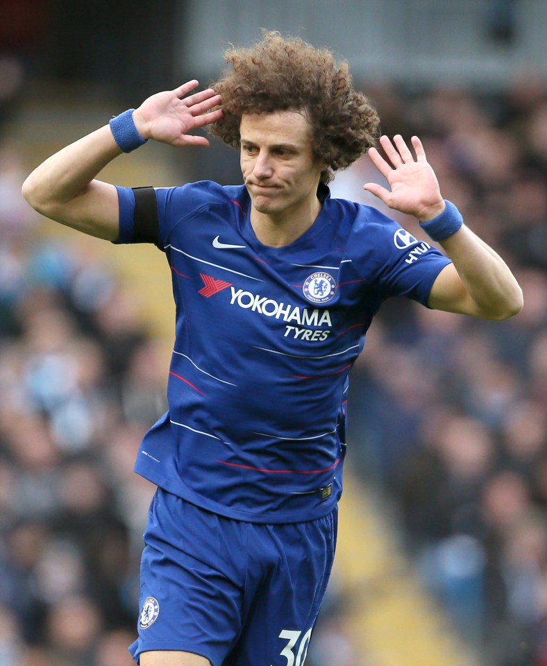 Luiz stood out during two stints at Chelsea before joining Arsenal