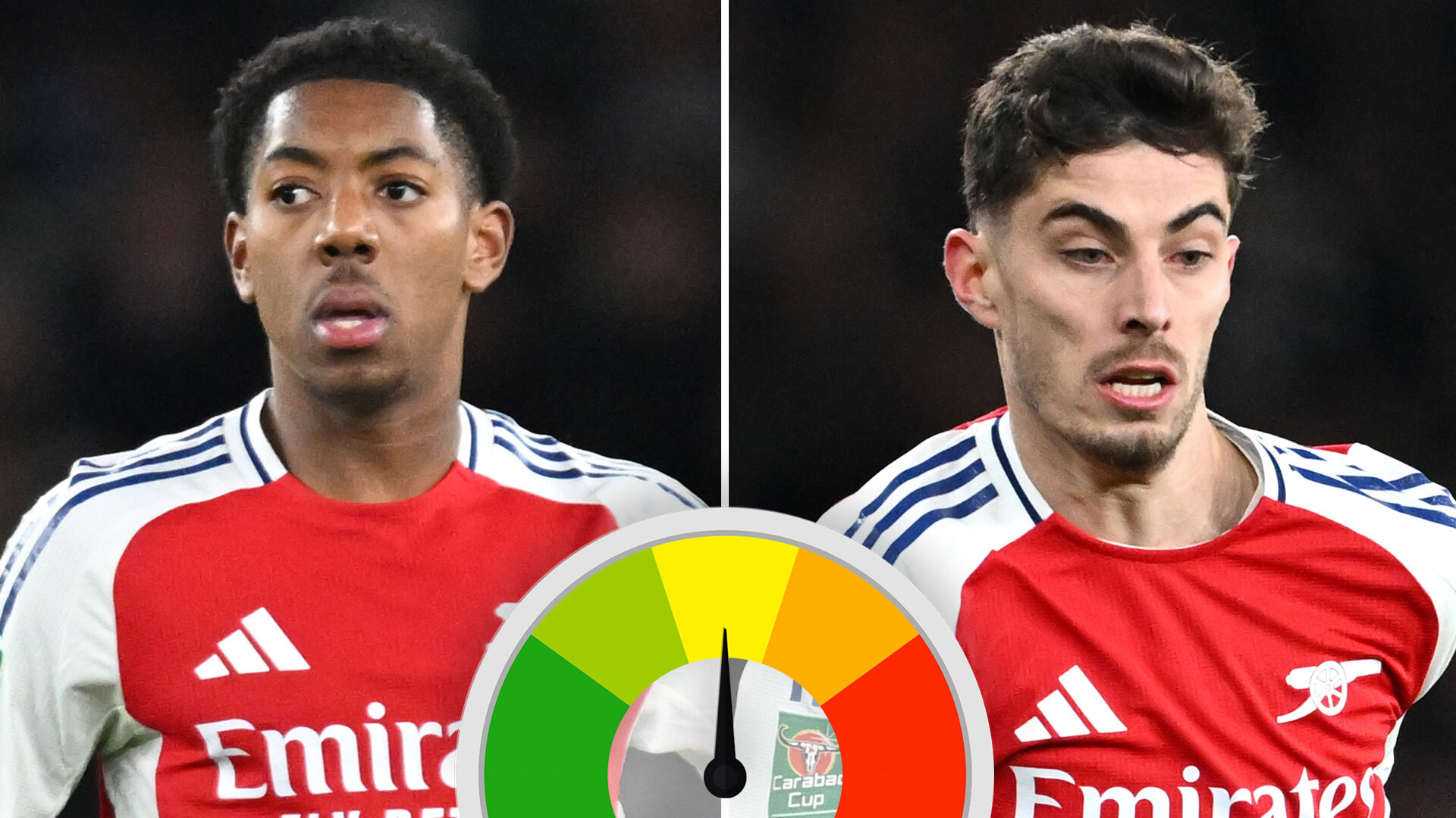 Arsenal player ratings: Kai Havertz fluffs golden chance on dismal night for Gunners... but academy ace a rare positive