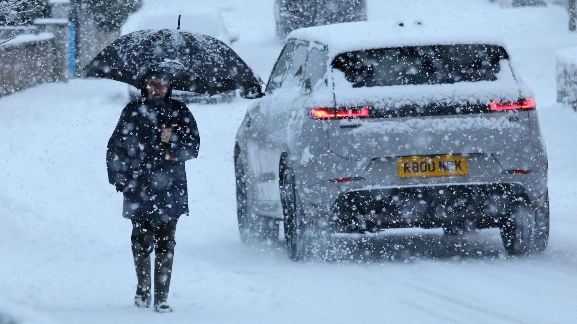 Scotland buried by heavy snow overnight as brutal -20C freeze looms & schools closed for third day