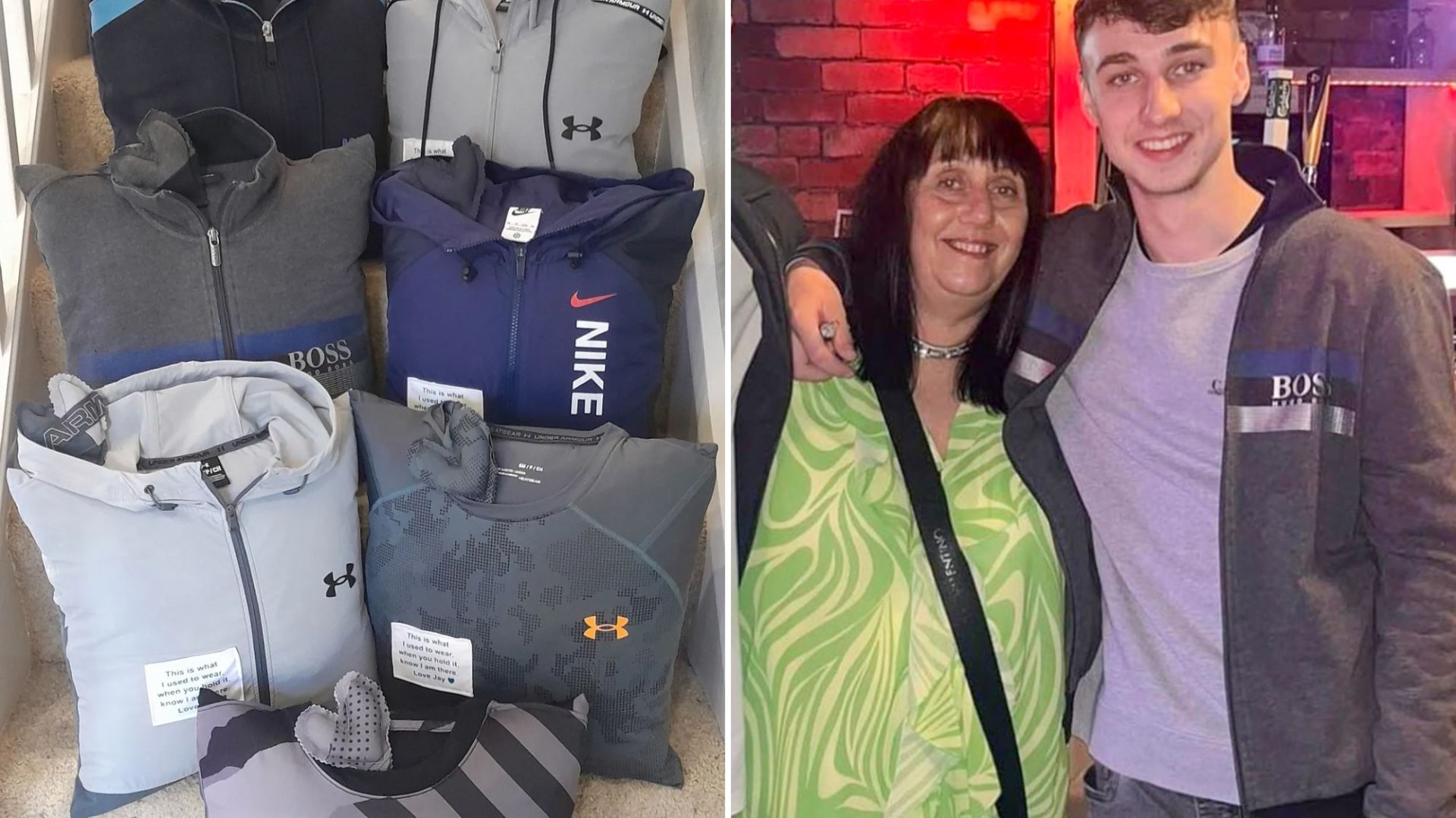 Jay Slater’s grieving family have memorial cushions made from tragic teen’s favourite hoodies in ‘touching’ tribute