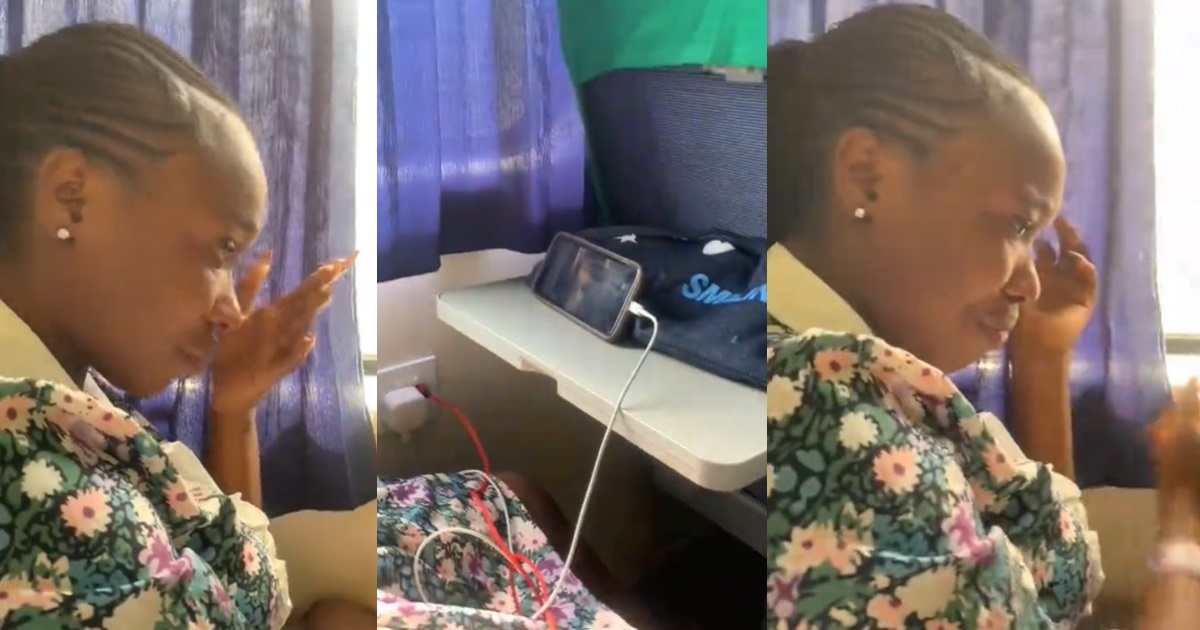 "Abeg which movie she dey watch, I wan cry small too" – Lady shares what her elder sister does while her mates are getting married (WATCH)