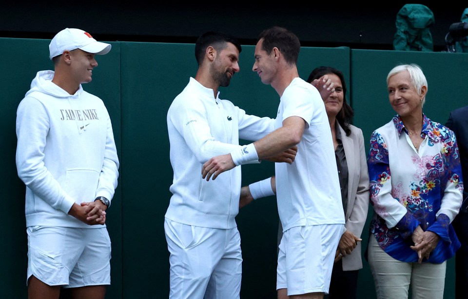 But he made a quick return to tennis just months later as old rival Novak Djokovic's COACH