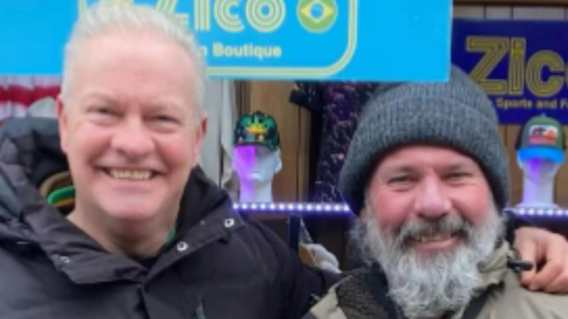 Celtic and Man Utd legend spotted at famous Glasgow street market buying retro football shirt