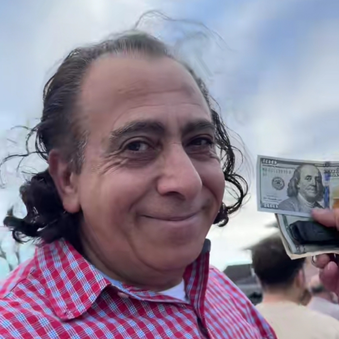 Man goes viral for striking resemblance to person on $100 bill